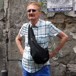 Bob Arno in Naples, Italy