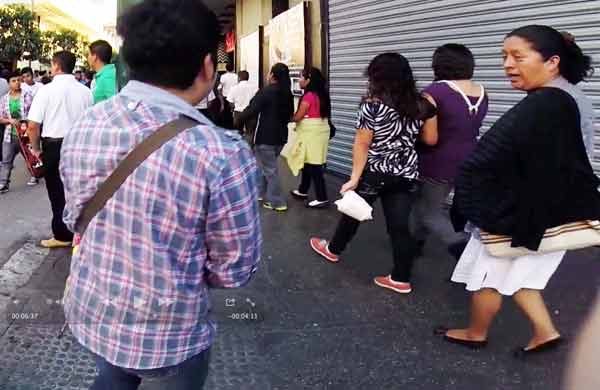 Guatemala city pickpocket