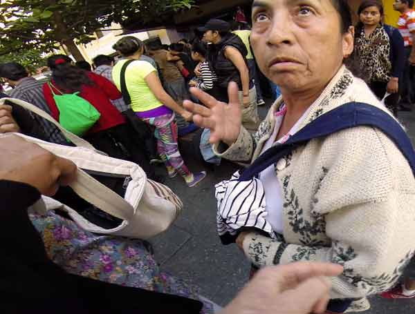 Guatemala city pickpocket