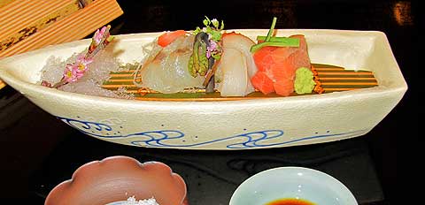 Kaiseki: Sashimi revealed