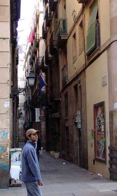 Barcelona alley