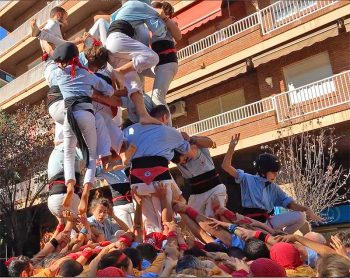 Castellers, the human towers