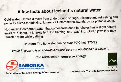 Iceland water