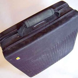 apple mac portable. The size of a small suitcase.