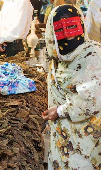 Covered woman in Iran