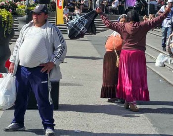 Romanian beggars in Stockholm