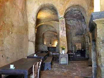 Sextantio Le Grotte Della Civita, the most atmospheric cave hotel in Matera.