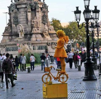 Barcelona pickpocket scene today