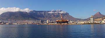 Cape Town's Table Mountain.