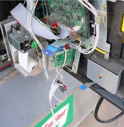 Gas pump skimmers attached in 11 seconds