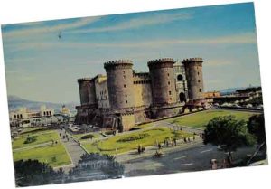 Naples postcard